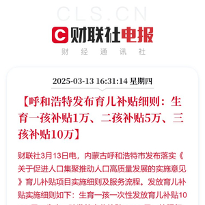 呼和浩特三孩補貼政策下的家庭新篇章，解讀十萬補貼政策影響與意義